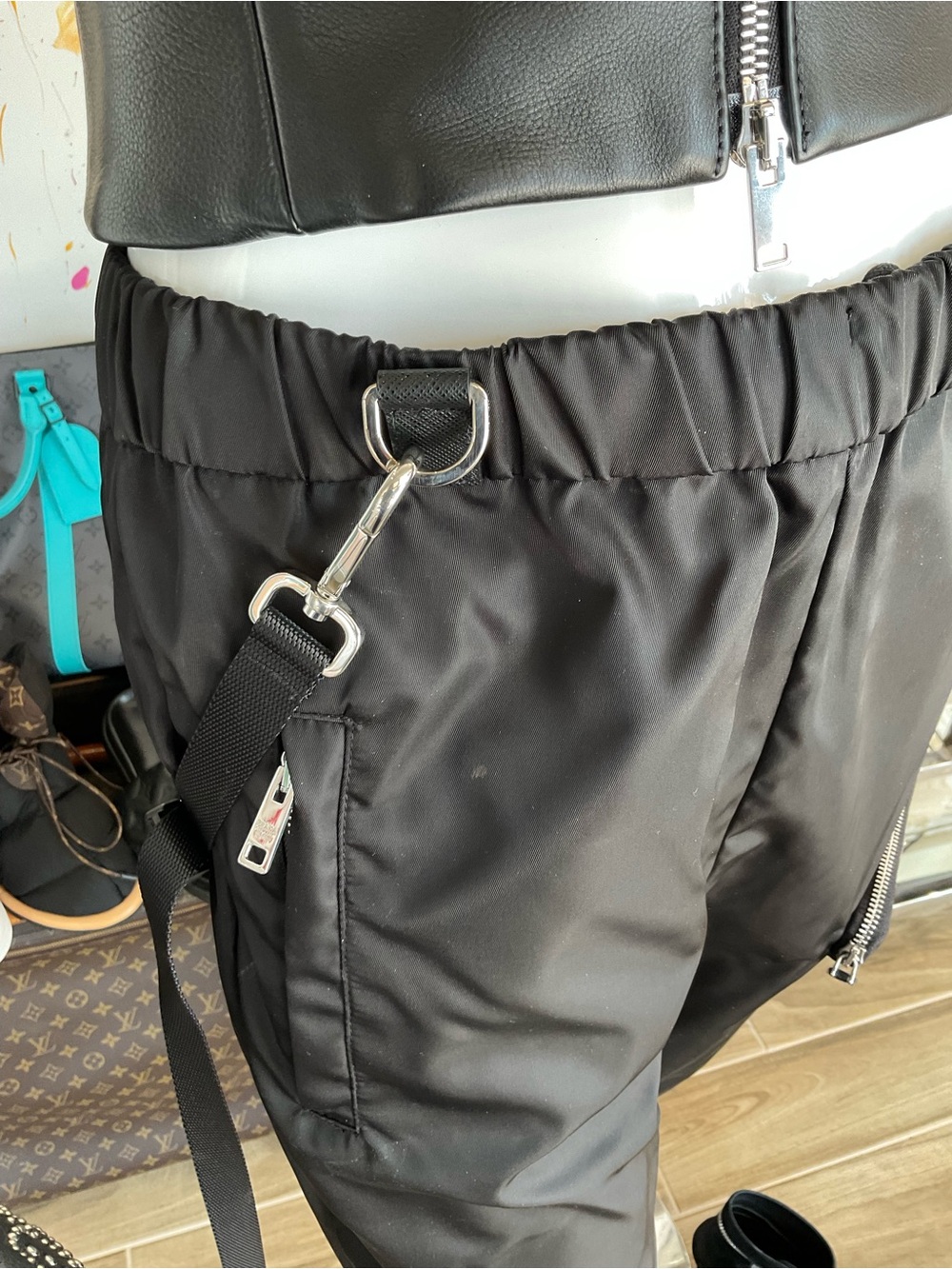 Prada Re-Nylon Pants - Picture 8 of 12